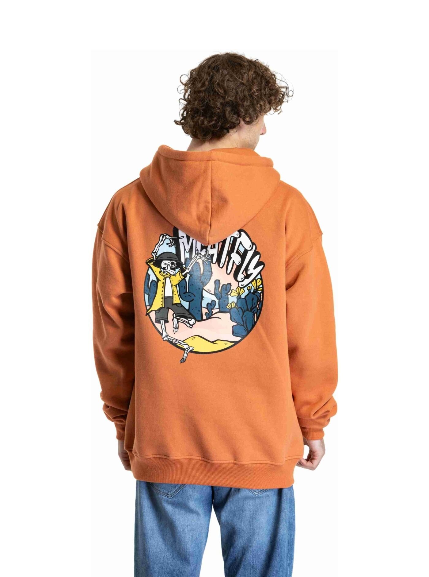 Unisex mikina Meatfly Fry, Sunbrun - Obrázek 2