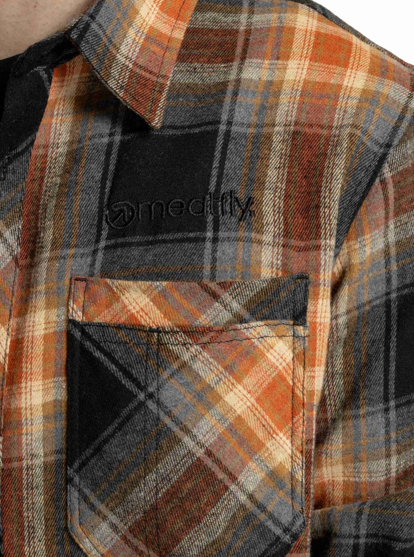 Pánská košile Meatfly Kurt, Blue / Red - Obrázek 5