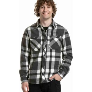Pánská košile Meatfly Woody Premium, Black