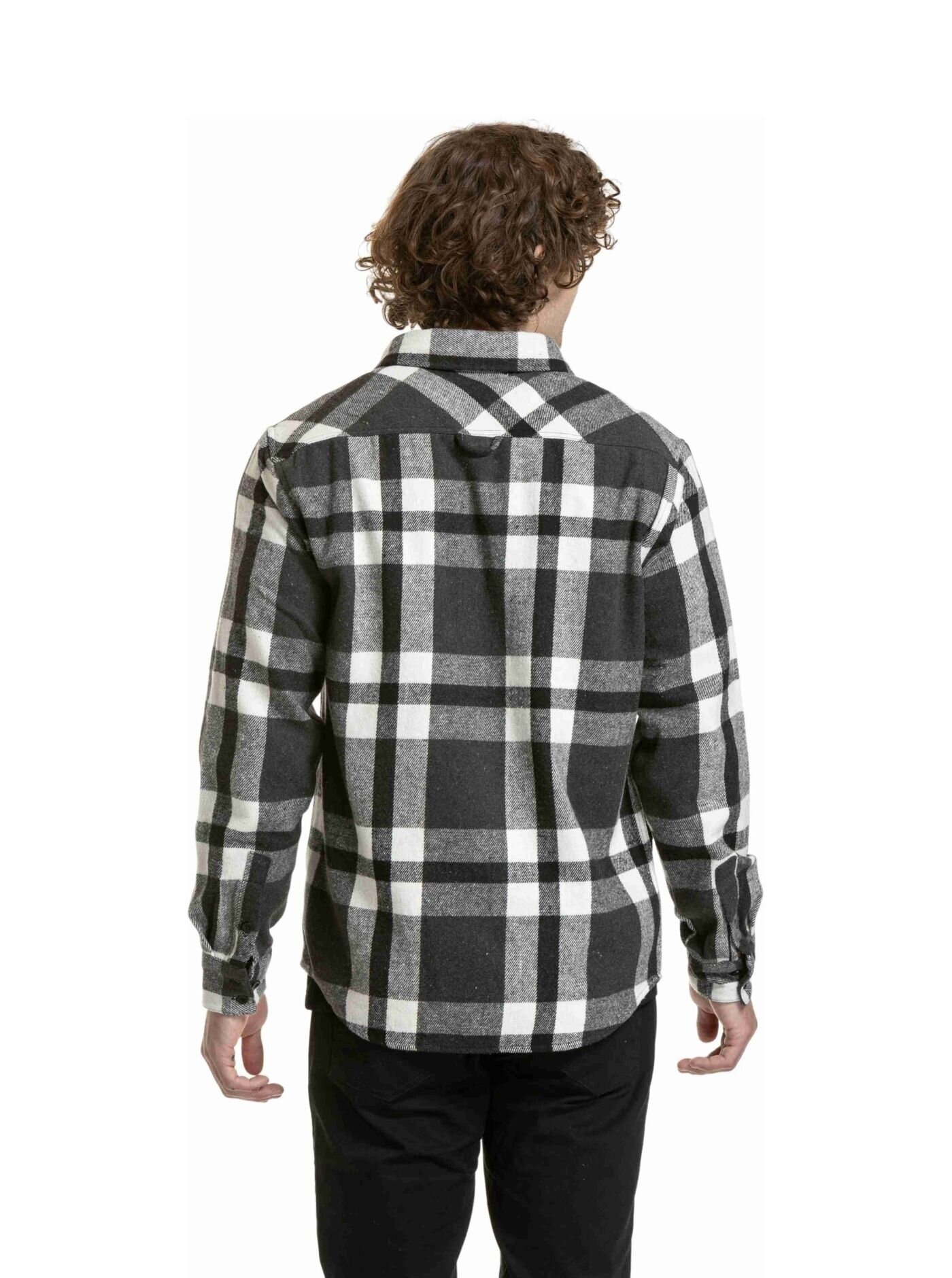 Pánská košile Meatfly Woody Premium, Black - Obrázek 2