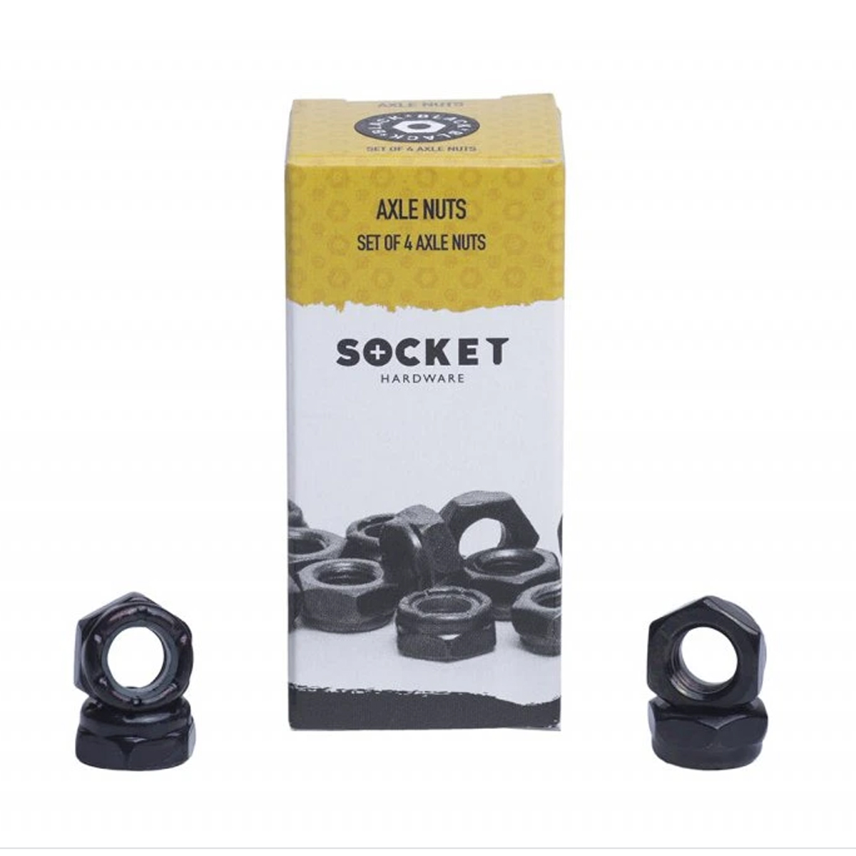 Sada matek na osu trucku Socket hardware 13 mm (black)