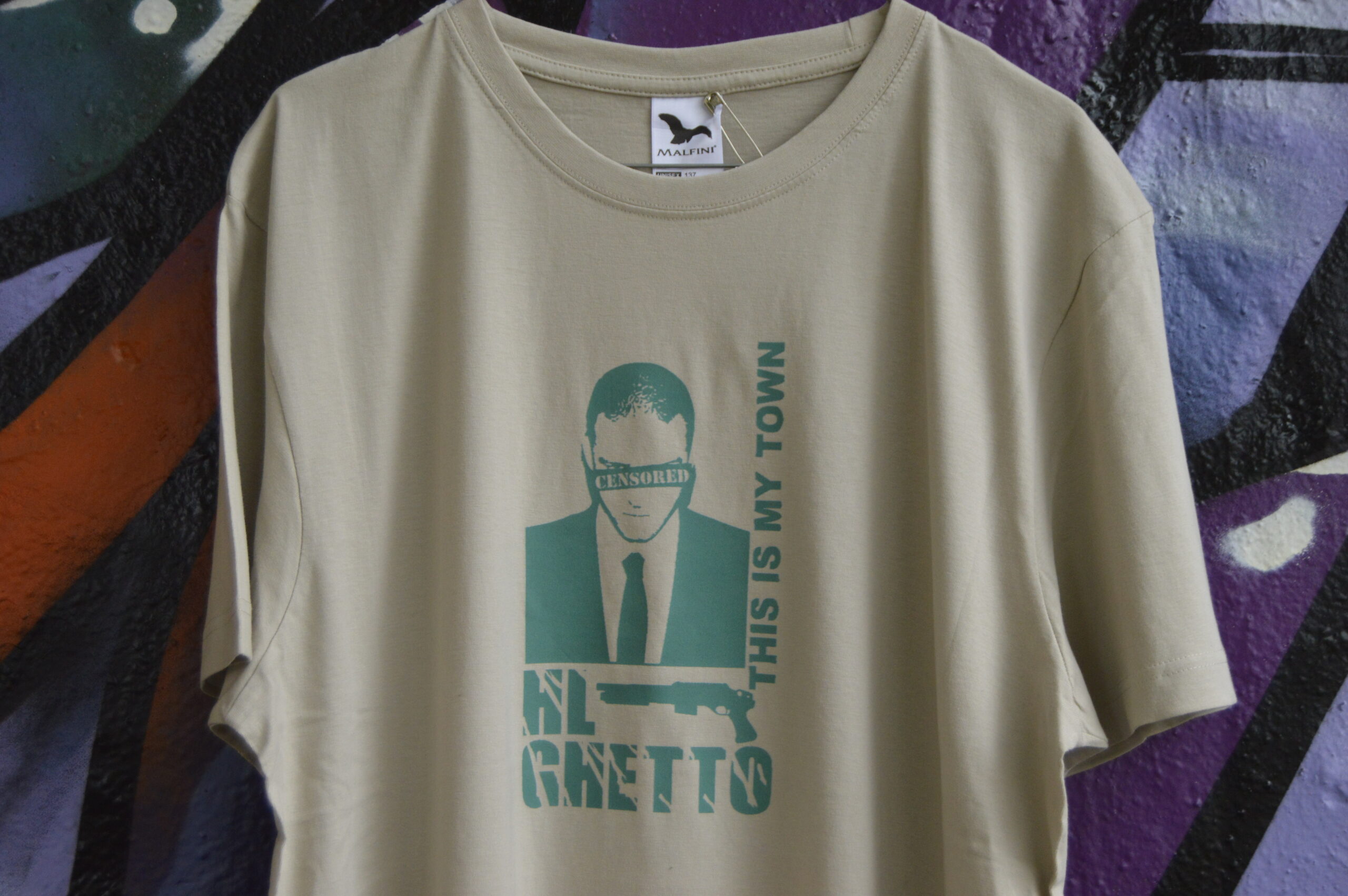 Tričko HL Ghetto - Censored (ice grey) - Obrázek 2