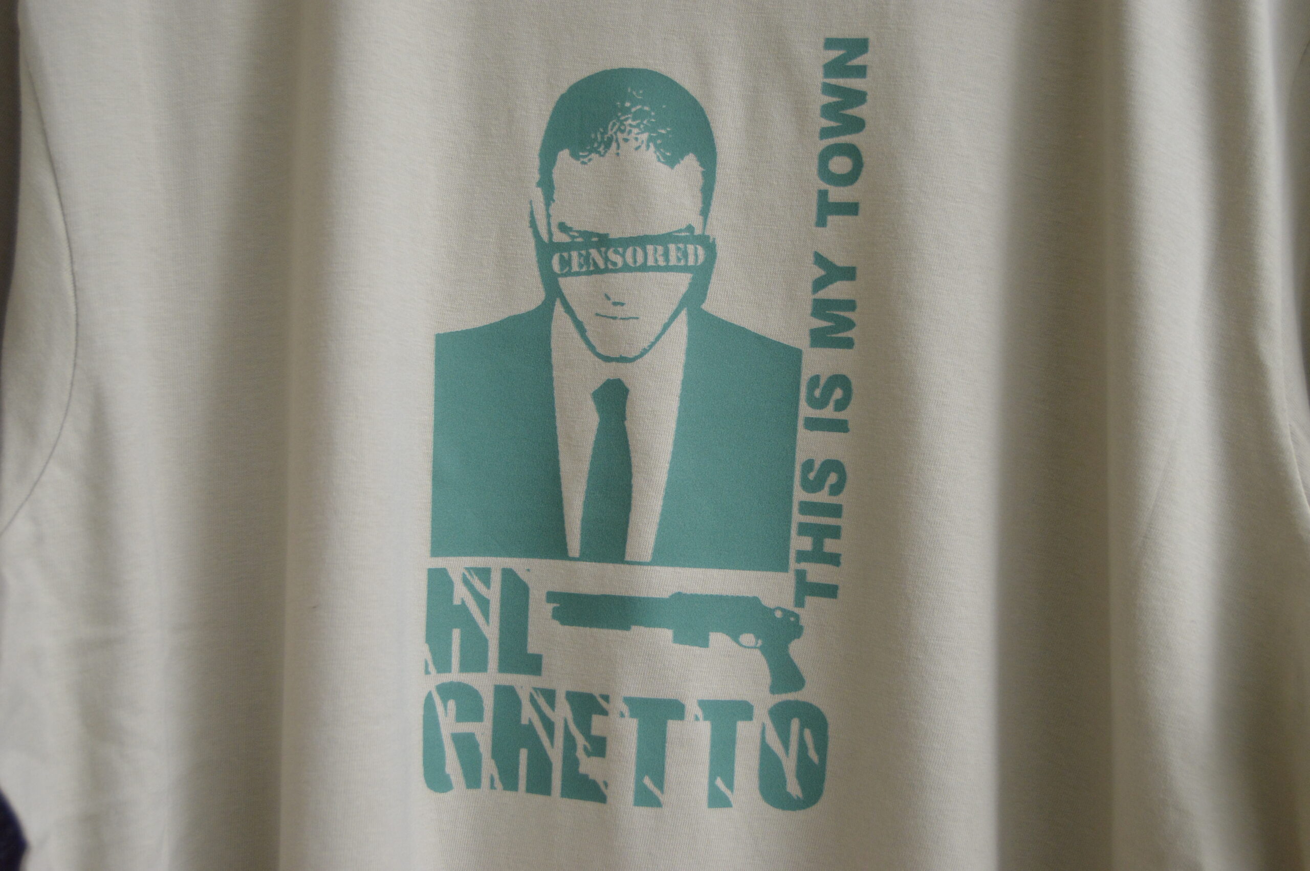 Tričko HL Ghetto - Censored (ice grey) - Obrázek 3