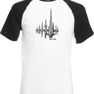 Tričko HL GHETTO - FuGA renglan (white/black)