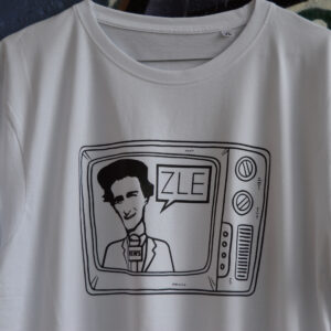 Tričko ZLE! - TV Bird (white)